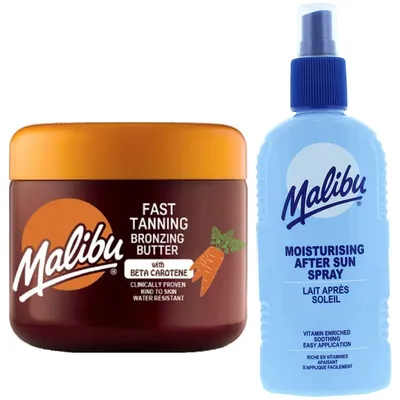 Produktbild von Malibu -Bräunungsbeschleuniger 300 ml + Sprühbalsam nach Bräunung von 200 ml