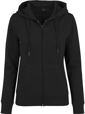 Immagine prodotto di Felpa con cappuccio Terry Zip da donna di Build Your Brand