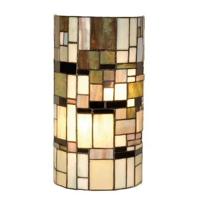 Obrázek produktu pro Nástěnné svítidlo Tiffany cylindr Ø 18 cm