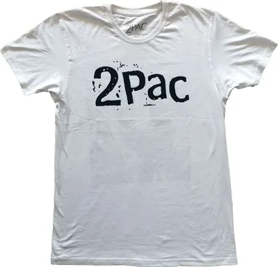 Produktbild von Tupac Shakur - "Changes" T-Shirt für Herren/Damen Uni RO6592 (XL) (Weiß)