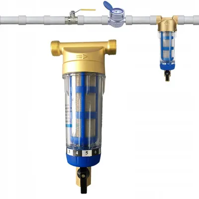 40 Mikron Sediment-Wasserfilter, wiederverwendbar, 1/2 Zoll