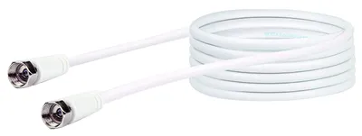 Produktbild von Schwaiger KVCHQ50 532, 5 m, F, F, Weiß