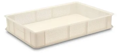 Zdjęcie produktu dla Składana skrzynka z otworami, wymiary 60 x 40 x 10 cm