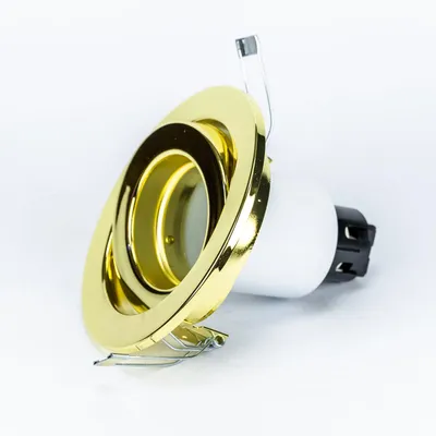 Produktbild von Starlicht Venus Einbaustrahler Gold schwenkbar – E27 Fassung, rund, 230V