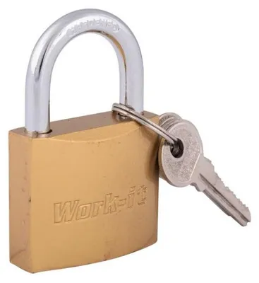 Produktbild von Work-it Vorhängeschloss Gehärtet 48mm 1 Stück
