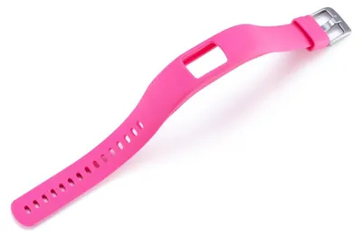 Produktbild von By Qubix Silikon-Sportarmband - Rosa - passend für Garmin Vivofit 4