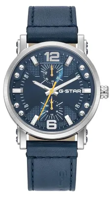 Imagen del producto de Reloj de pulsera G-Star Rovic, color azul plateado