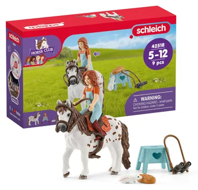 Produktbild von schleich HORSE CLUB 42518, Horse with rider, Horses, 5 Jahr(e), Mehrfarbig, Kunststoff