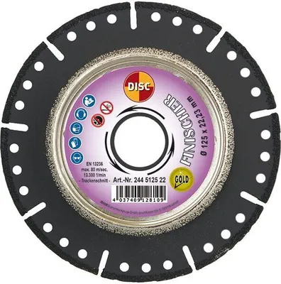 Produktbild von DISC Diamant-Trennscheibe Finischer ⌀ 125 mm