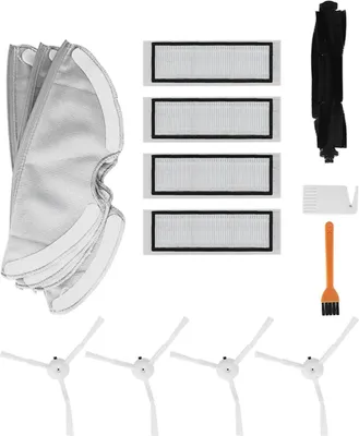 Produktbild von Kehrroboter-ZubehöR, Kehrroboter-Ersatzkit Reiniger-SeitenbüRste FüR 360 S7 S5 KehrwalzenbüRste SeitenbüRsten-Filter-Mopp-Kit