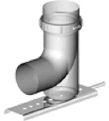 Produktbild von ALMEVA Stützbogen 87° + Auflage & Flexkuppl. DN200 (PBTUF0)