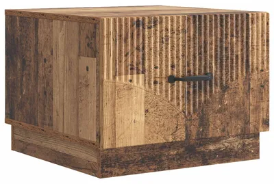 Obrázek produktu pro vidaXL Konferenční stolek se zásuvkami z recyklovaného dřeva 49 x 50 x 37 cm dřevotřísková deska