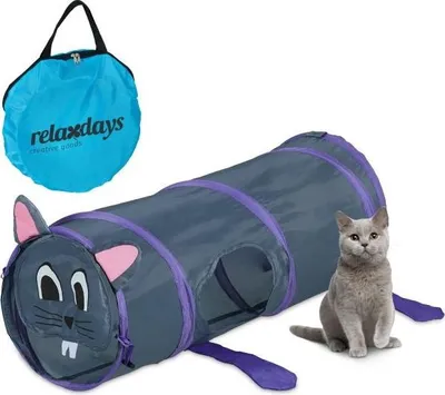 Produktbild von Pop-up-Katzentunnel mit Maus-Design