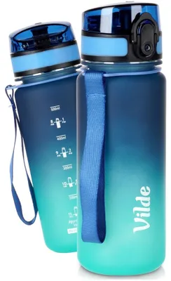 Produktbild von Blaue Wasserflasche 500 ml