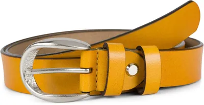 Obrázek produktu pro styleBREAKER Uniový opasek z pravé kůže, šířka 2,8 cm | Hladká hovězí kůže, jednobarevný | Elegantní ražená spona | Elegantní vzhled k obleku i džínám | Možnost zkrácení