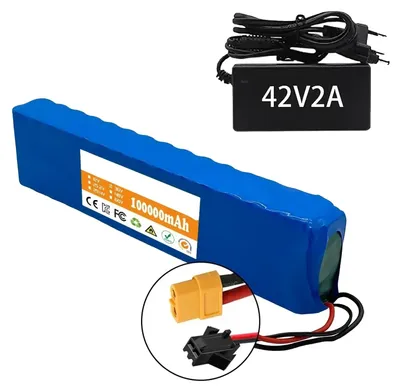 Imagen del producto de Batería de iones de litio, con una capacidad de 10,5 Ah, compatible con los modelos FIIDO, con conector XT60-SM