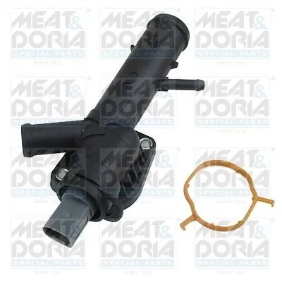 Produktbild von MEAT & DORIA 93564 Kühlmittelflansch für VW GOLF VI (5K1) Wasserflansch