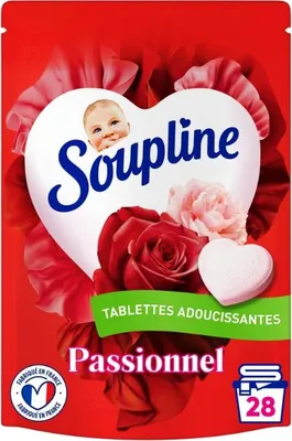 Obrázek produktu pro Soupline – tablety do aviváže – vůně „Herzensglanz Passionsblumenstrauß“ – 28 tablet – 1 kus