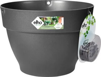 Produktbild von elho® Vibia campana Pflanzenampel Anthrazit Ø 26 cm - Kunststoff