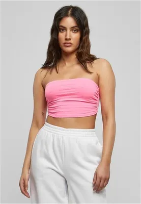 Obrázok produktu pre Urban Classics Dámske tričko Neon Bandeau Top Neonpink-XS