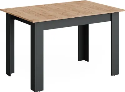 Produktbild von Esstisch Vicco Repose Anthrazit/Goldkraft Eiche 160 x 80 cm ausziehbar, Model 55777