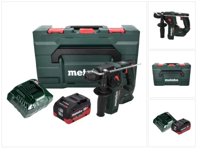 Obrázek produktu pro Akumulátorová příklepová vrtačka Metabo BH 18 LTX BL 16 18 V 1,3 J SDS-plus Brushless + 1x akumulátor 10,0 Ah + nabíječka + metaBOX.