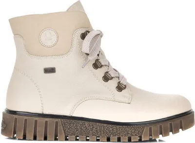 Produktbild von Rieker Veterschoenen Hoog  Veterschoenen Hoog - Gebroken wit - Maat 36