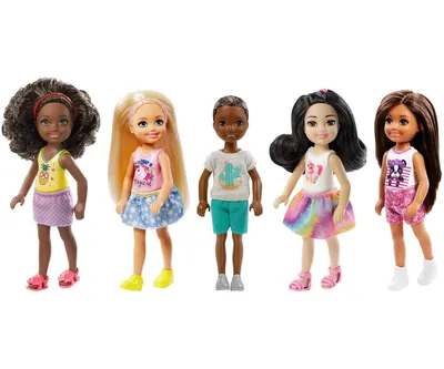 Produktbild von Mattel Barbie Club Chelsea Freunde Puppe (Motivauswahl) FXG76