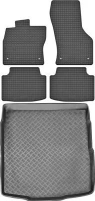 Produktbild von Volkswagen Passat B8 Limousine ab Baujahr 2014, Set - Gummifußmatten + Kofferraummatte