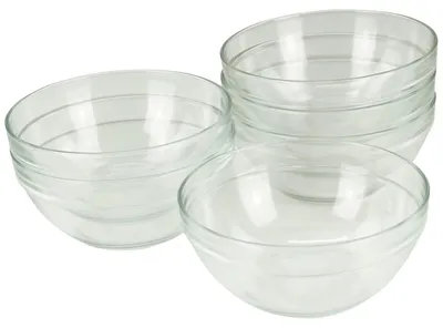 Produktbild von Set mit 6 Gläsern für Desserts und Beilagen