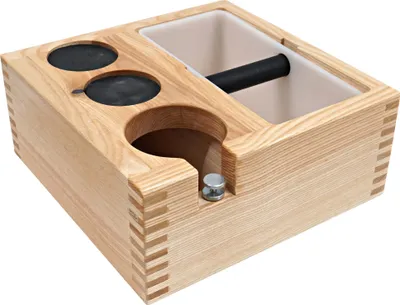 Produktbild von Espressostation Esche natur - handgefertigt by HKS