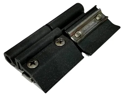 Produktbild von Scharnier mit 2 Flügeln Master A9237 Farbe Grau Gotik 3. Tür Domal 40