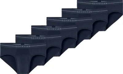 Zdjęcie produktu dla Schiesser 6-pak majtek / spodni Bawełna Flex Rio z elastycznym paskiem z logo, idealne dopasowanie, wysoki komfort, elastyczny materiał