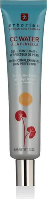 Produktbild von Erborian CC Water, CC Creme, 40 ml, Mittel, Frauen, Jeder Hauttyp, Anti-Mitesser, Illuminating, gleicht Imperfektionen aus, Feuchtigkeitsspendend, Aufpolsterung