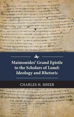 Immagine prodotto di La grande epistola di Maimonide agli studiosi di Lunel