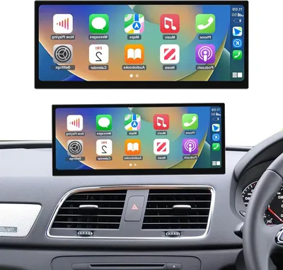 Produktbild von 12,3-Zoll Autoradio – Touchscreen-Multimediasystem – Navigationsradio – CarPlay und Android Auto