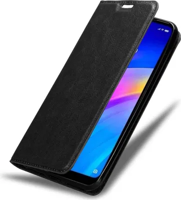 Produktbild von Cadorabo Hülle für Xiaomi RedMi 7 Schutz Hülle in Schwarz Handyhülle Etui Case Cover Magnetverschluss