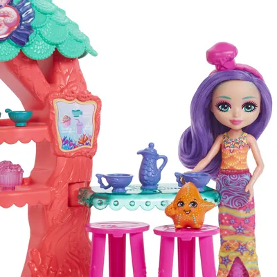 Produktbild von Enchantimals Meerjungfrauen-Café inkl. Martina Mermaid Puppe & Zubehör