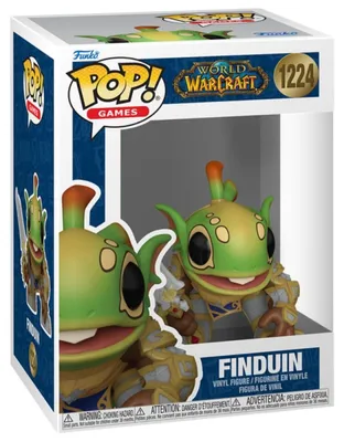 Produktbild von Funko FK88389 - World of Warcraft: Murloc Cosplay POP! Games Vinyl Figur Finduin 9 cm - Neu