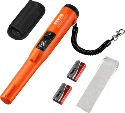 Produktbild von VEVOR Metalldetektor Pinpointer IP68 Komplett Wasserdichter Metallsuchgerät 3 Modi Propointer Schatzsuche mit LCD/Ton/Vibration/Ton + Vibration 9V Batterie & Samtbeutel Inklusive