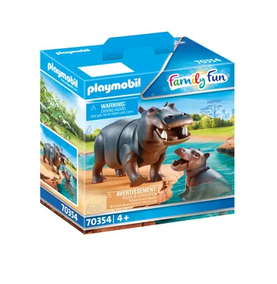 Produktbild von Flußpferd mit Baby