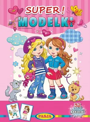 Produktbild von Kolorowanka dla dzieci Modelki z naklejkami