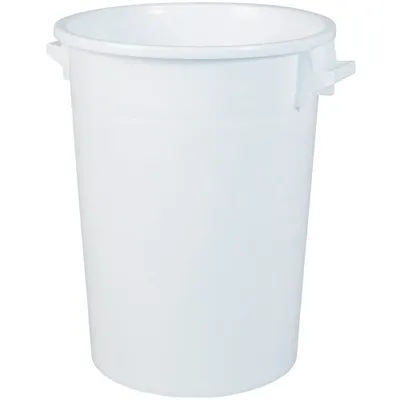Produktbild von Rundtonne, 100 Liter, Ø oben/unten 520/415 mm, Höhe 670 mm, weiß