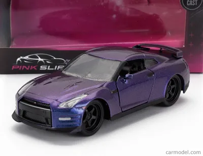 Obrázok produktu pre Jada Nissan GT-R (R35), kupé, rok výroby 2009, mierka 1:32, modrá metalíza