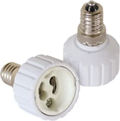 Produktbild von 4 x Adapter Lampensockel Sockeladapter E14 auf GU10