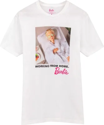 Produktbild von Barbie - "Working from Home" T-Shirt für Damen NS7232 (L) (Weiß)