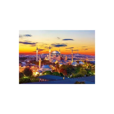 Produktbild von ENJOY Puzzle Hagia Sofia bei Sonnenuntergang, Istanbul 1000 Teile