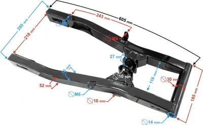 Produktbild von Hinterradschwinge für das Moped FR 2