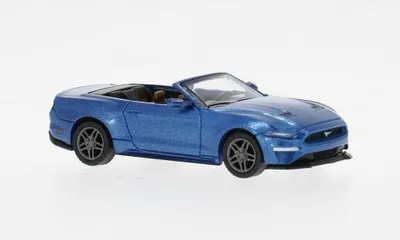 Produktbild von Brekina PCX870564 - 1/87 Ford Mustang VI Cabriolet, dunkelblau, 2020 - Neu