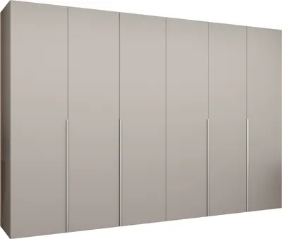 Produktbild von MEBLE KRYSPOL, Kleiderschrank, Schrank 300x202x52, Kaschmir, Griff Kaschmir